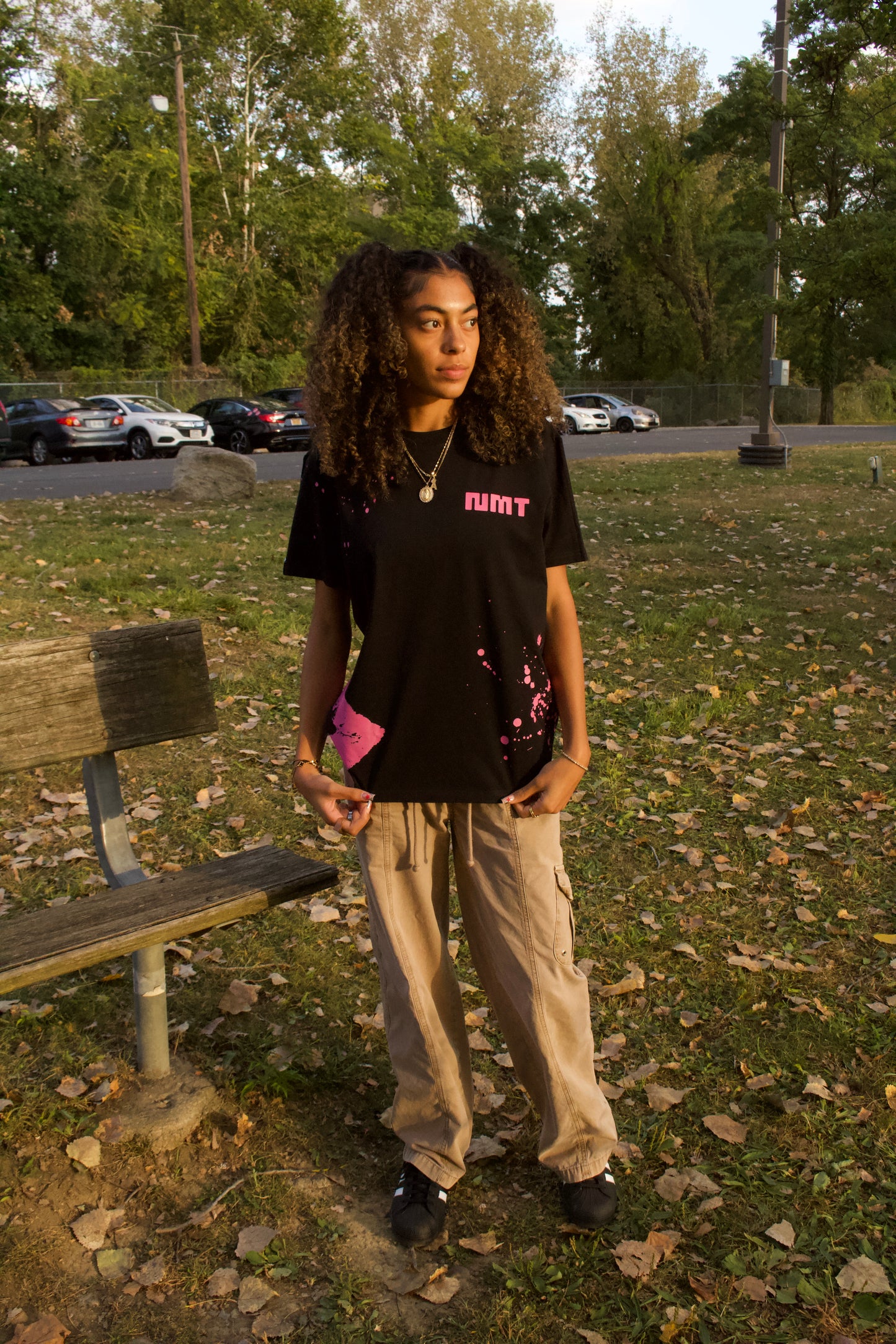 PUSH THROUGH T-SHIRT PINK