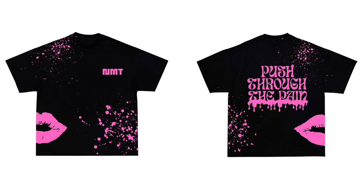 PUSH THROUGH T-SHIRT PINK