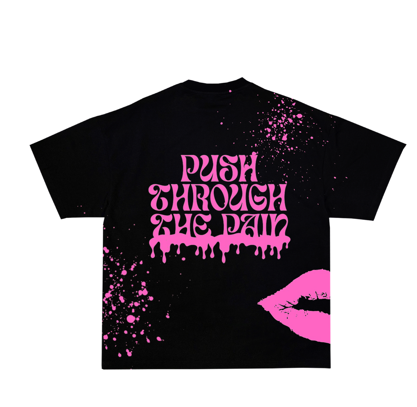 PUSH THROUGH T-SHIRT PINK